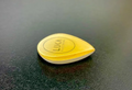 Handmade Jazz Guitar Pick, Ultem PEEK Hybrid, 6mm Thick Plectrum