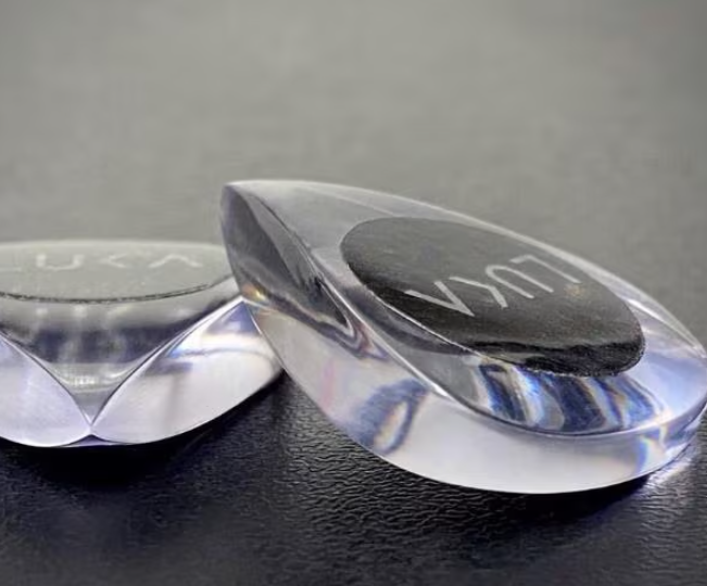 Handcrafted Teardrop Polycarbonate Guitar Plectrum – Rhythm Playing Tool