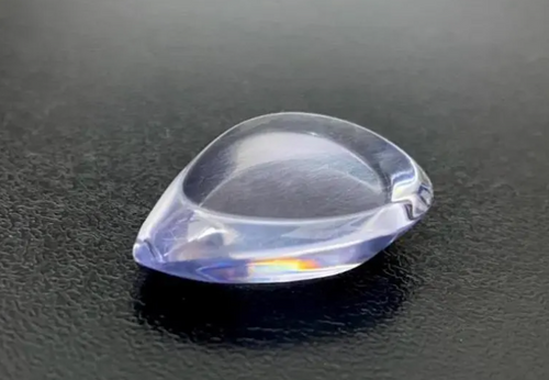 Crystal Clear Guitar Pick – Teardrop Multi-Angle Playable Plectrum – Warm Tone & High Gloss Finish