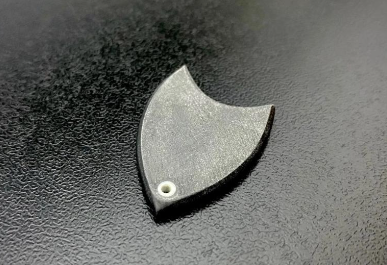 UHMWPE Guitar Pick – Glowing Demonic Wing Shape