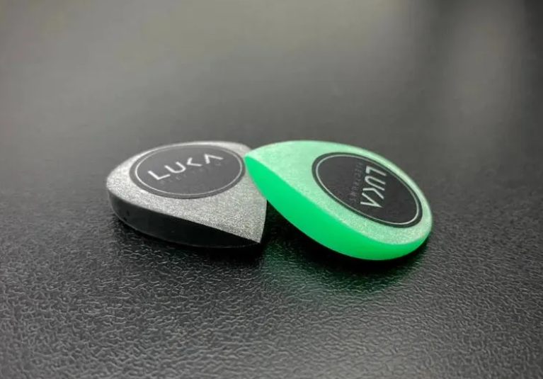 6mm Thick Jazz Guitar Pick – UHMWPE Material, Enhanced Grip, Warm Tone