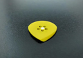Torlon Jazz Button Guitar Pick – Durable, Glow-in-the-Dark, Matte Finish Tool