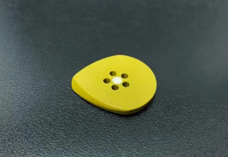 Torlon Jazz Button Guitar Pick – Durable, Glow-in-the-Dark, Matte Finish Tool