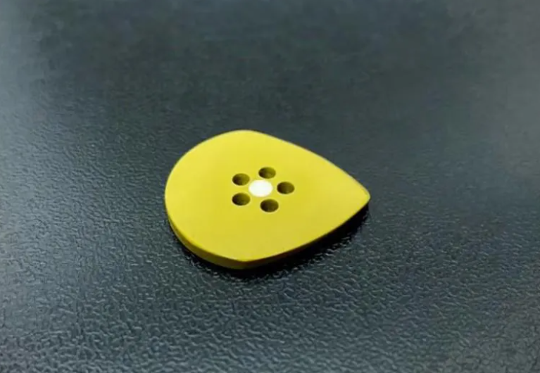 Torlon Jazz Button Guitar Pick – Durable, Glow-in-the-Dark, Matte Finish Tool