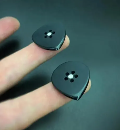 PEEK Guitar Pick: Flow Jazz XL, Glow-in-the-Dark, Matte Finish, Musician Tool