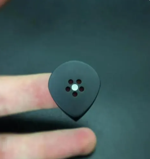 PEEK Guitar Pick: Flow Jazz XL, Glow-in-the-Dark, Matte Finish, Musician Tool
