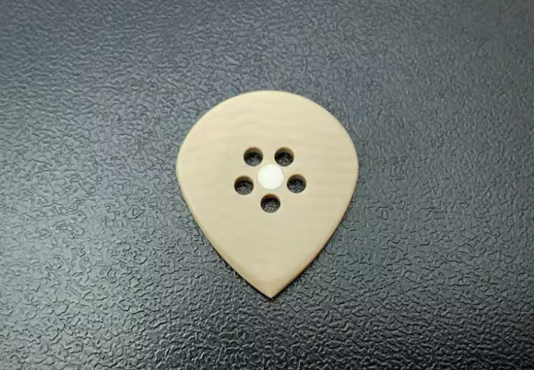 Handmade PEEK Jazz Guitar Pick – Aggressive Attack, Bright Sound