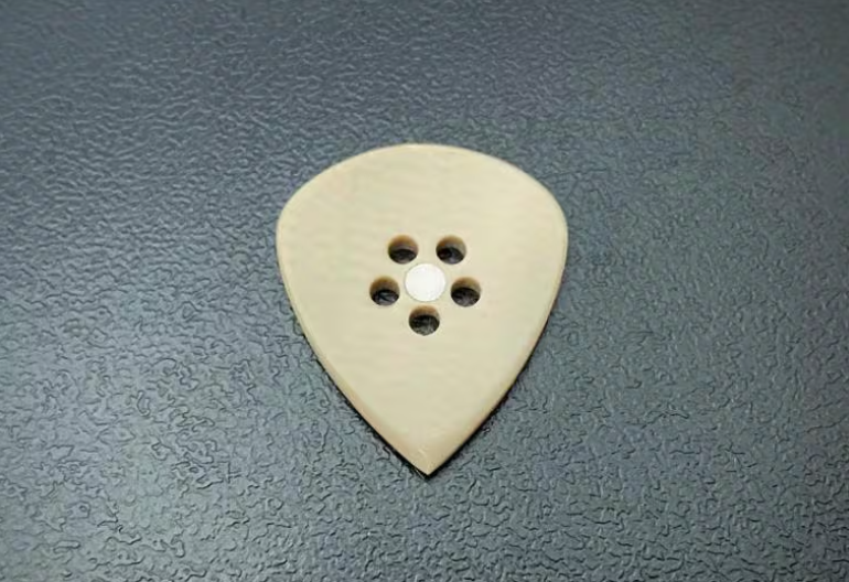 Handmade PEEK Jazz Guitar Pick – Aggressive Attack, Bright Sound