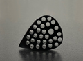 PEEK Guitar Pick – Hollow Teardrop, Modern Performance Plectrum