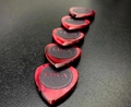 Handcrafted Kirinite Guitar Picks – Flow Shape Acrylic Plectrum (Choose Color)