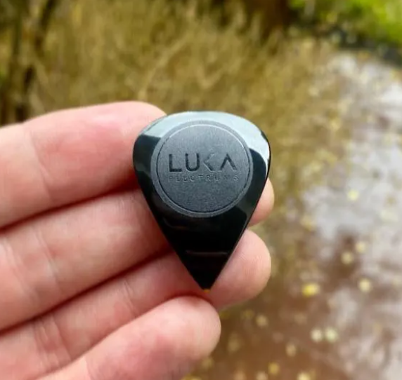 Layered Peek Ultem Guitar Pick – Teardrop Shape
