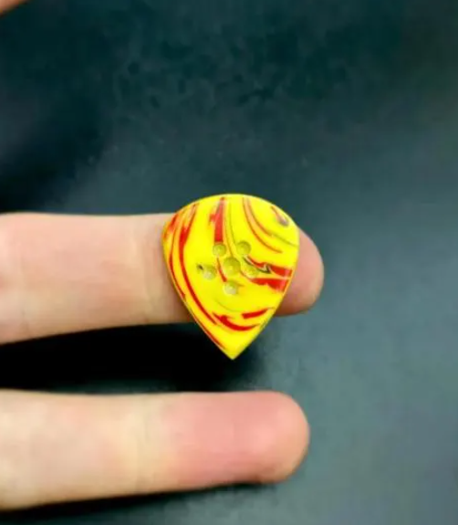 Torlon Resin Guitar Pick – Triple Layer Attack Jazz Plectrum