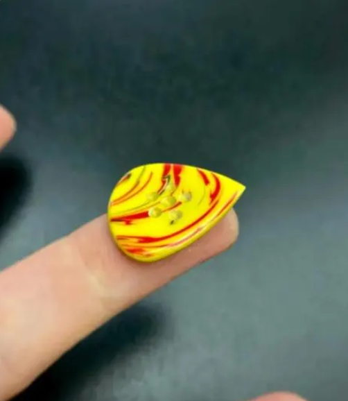 Torlon Resin Guitar Pick – Triple Layer Attack Jazz Plectrum