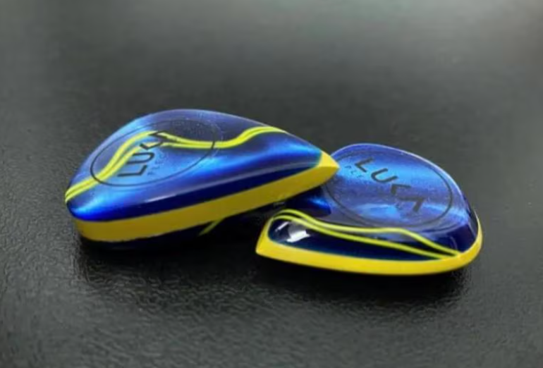 Artistic Guitar Pick: Jazz or Teardrop Shape, Torlon & Kirinite, 8 Colors