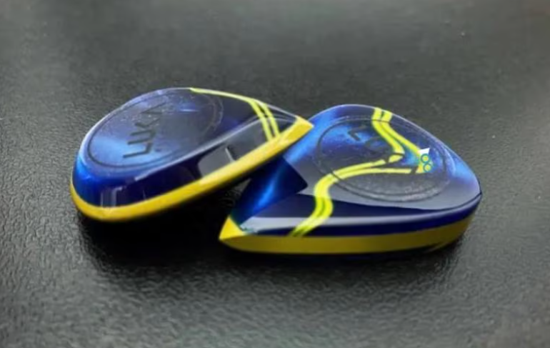 Artistic Guitar Pick: Jazz or Teardrop Shape, Torlon & Kirinite, 8 Colors