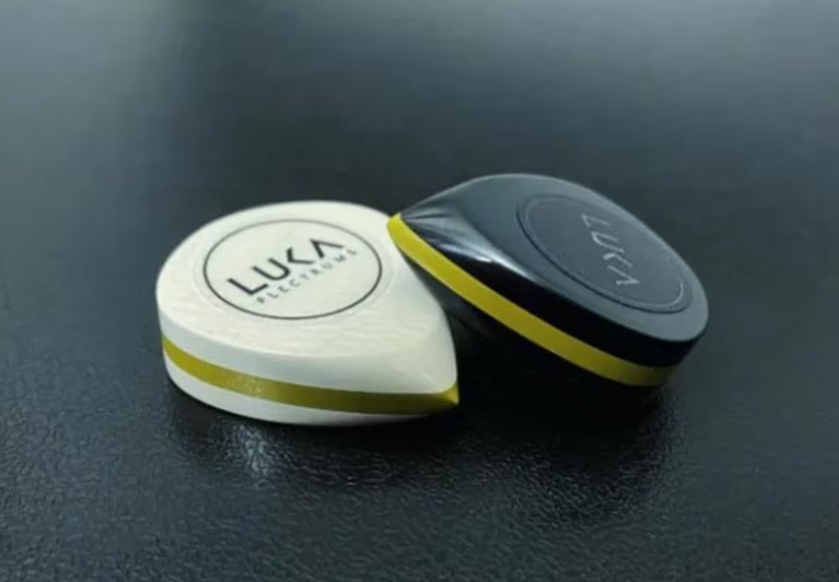 Jazz Guitar Pick – PEEK, Torlon & UHMWPE Layers, 23 Combinations