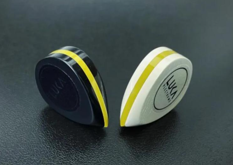 Jazz Guitar Pick – PEEK, Torlon & UHMWPE Layers, 23 Combinations