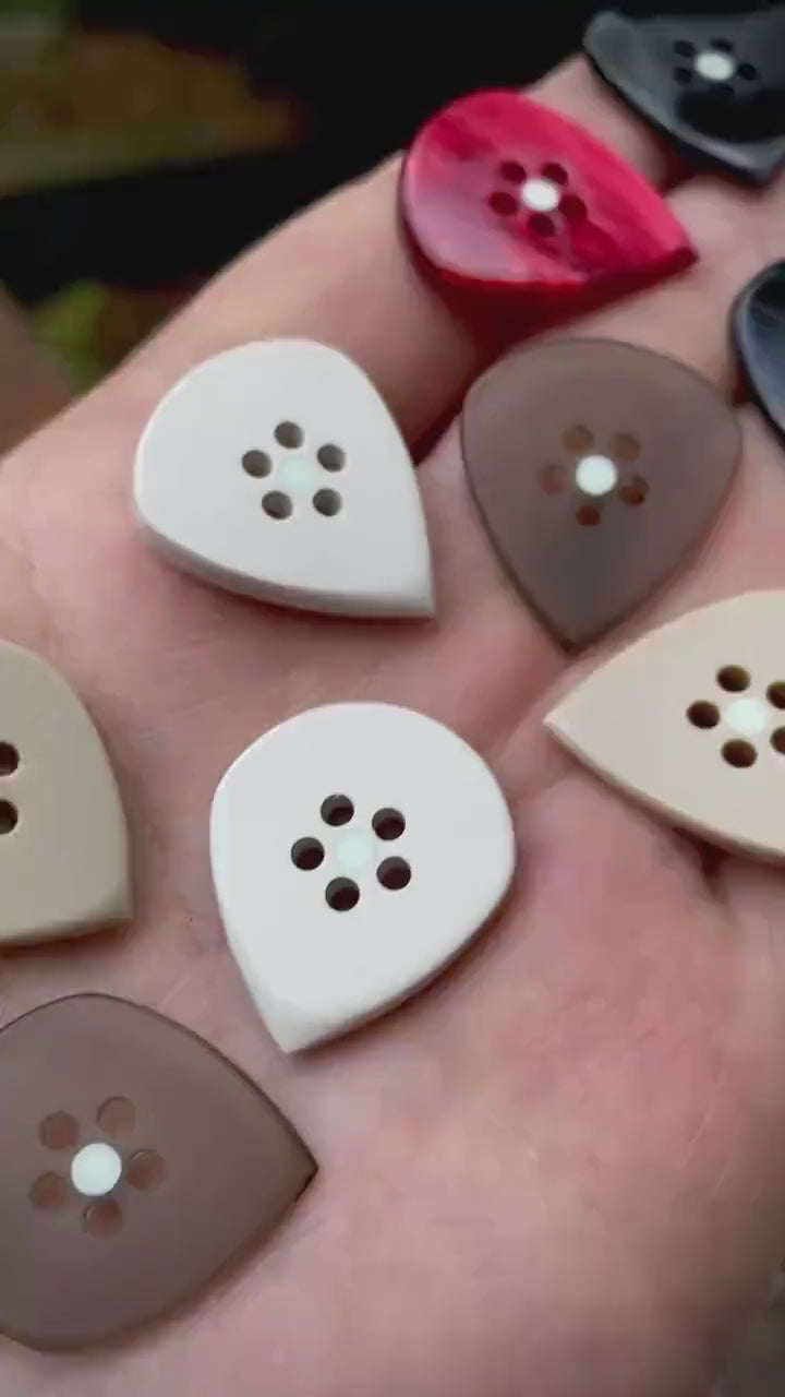 Handmade PEEK Jazz Guitar Pick – Aggressive Attack, Bright Sound